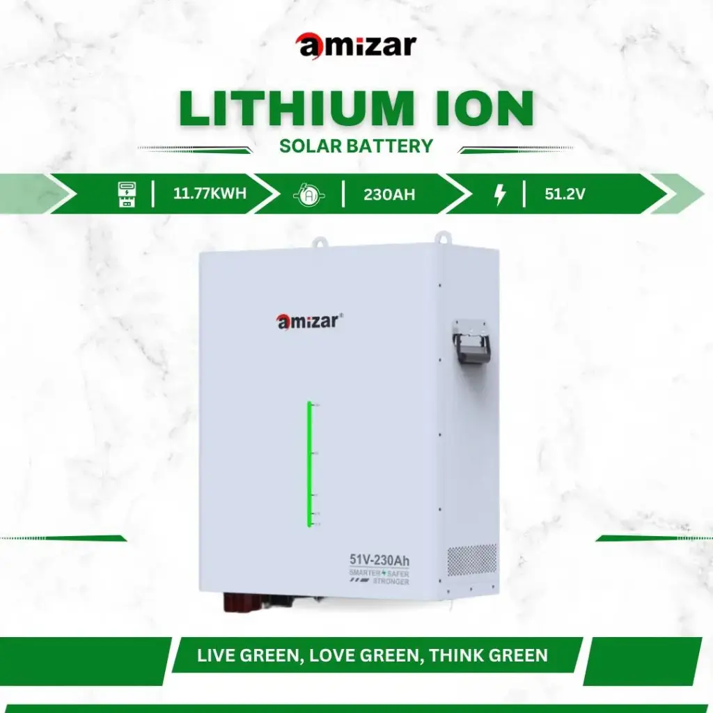 11.77KWH AMIZAR LITHIUM ION BATTERY