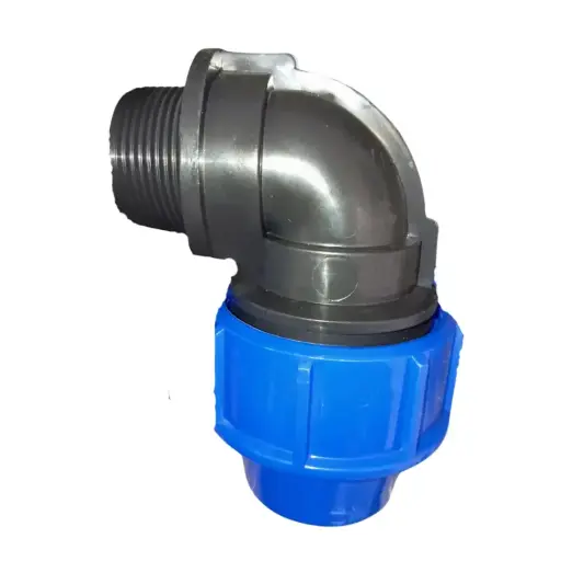 75x2-1/2" MALE THREAD ELBOW